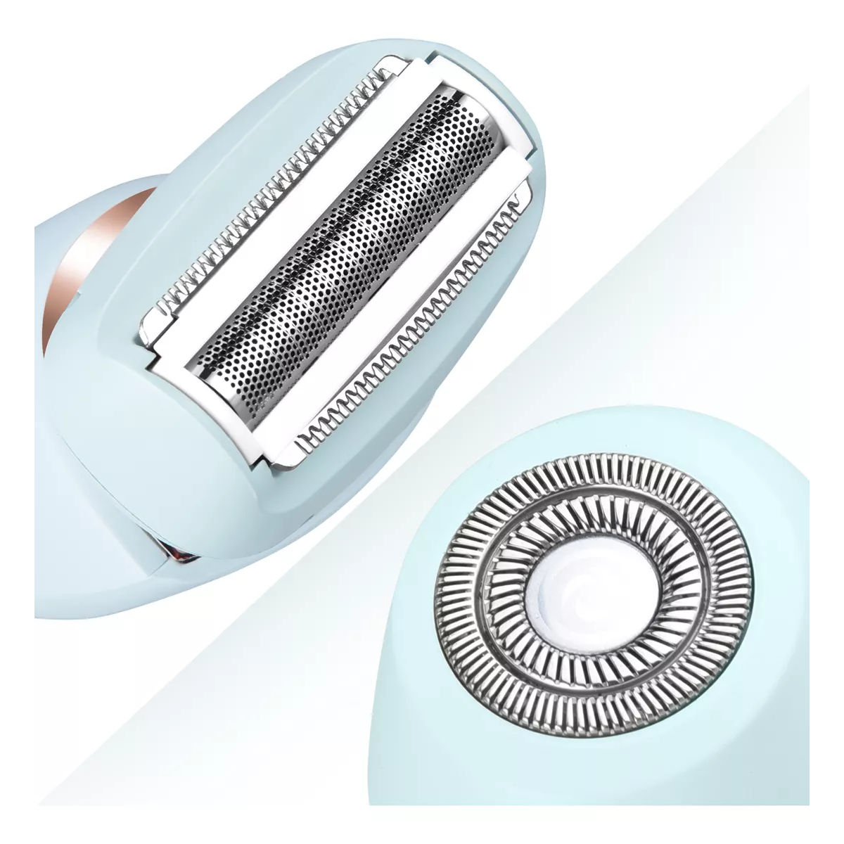 Depiladora Eléctrica Afeitadora Facial Cuerpo Portátil 2en1