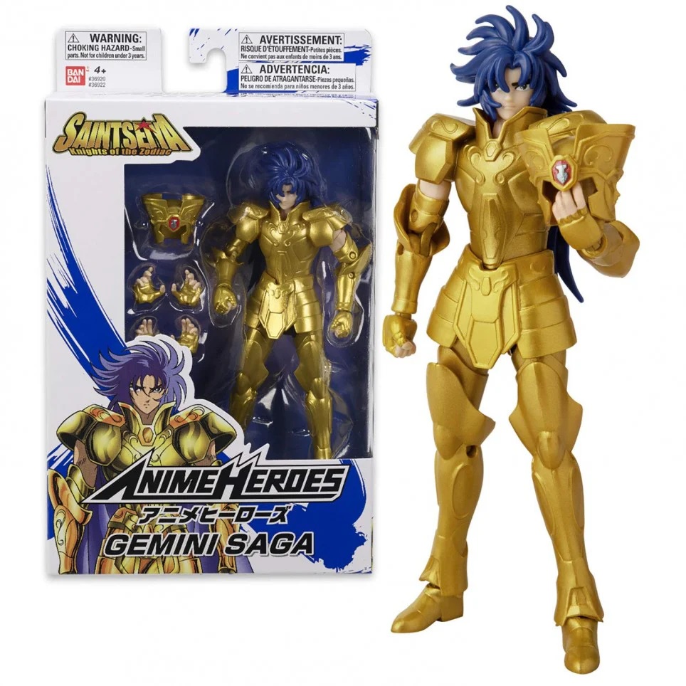 Saga Géminis Saint Seiya Anime Heroes Caballeros del Zodiaco NAMCO BANDAI