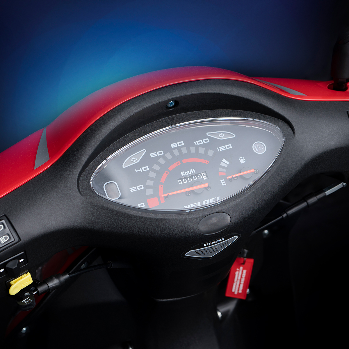 Motocicleta Veloci Draxter RX Sport 125 CC Rojo 2025