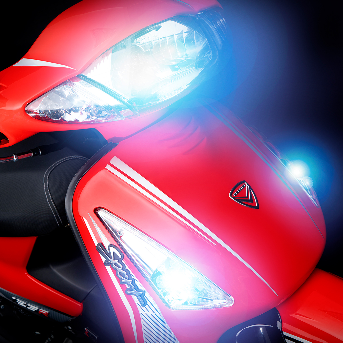 Motocicleta Veloci Draxter RX Sport 125 CC Rojo 2025
