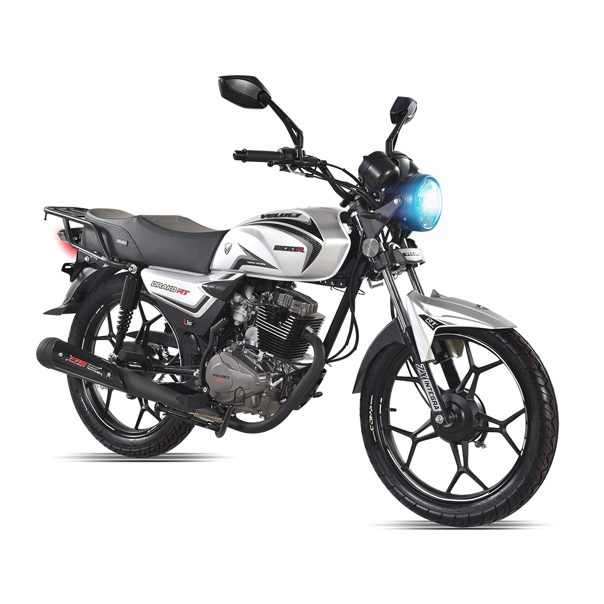 Motocicleta Veloci Drako RT 200 CC Gris 2025