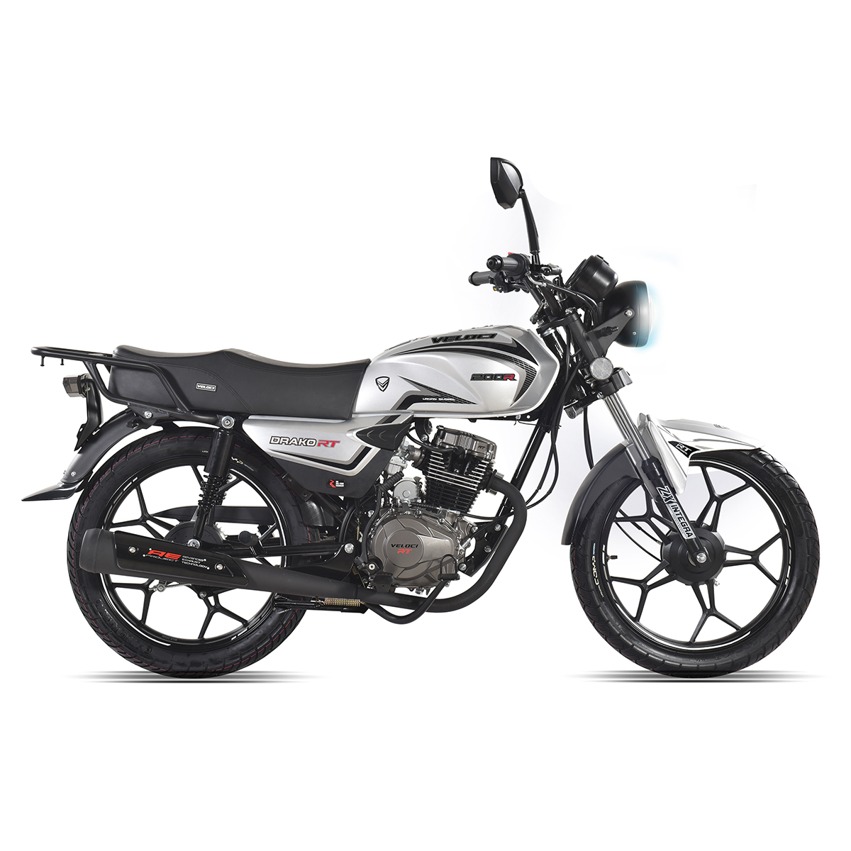 Motocicleta Veloci Drako RT 200 CC Gris 2025
