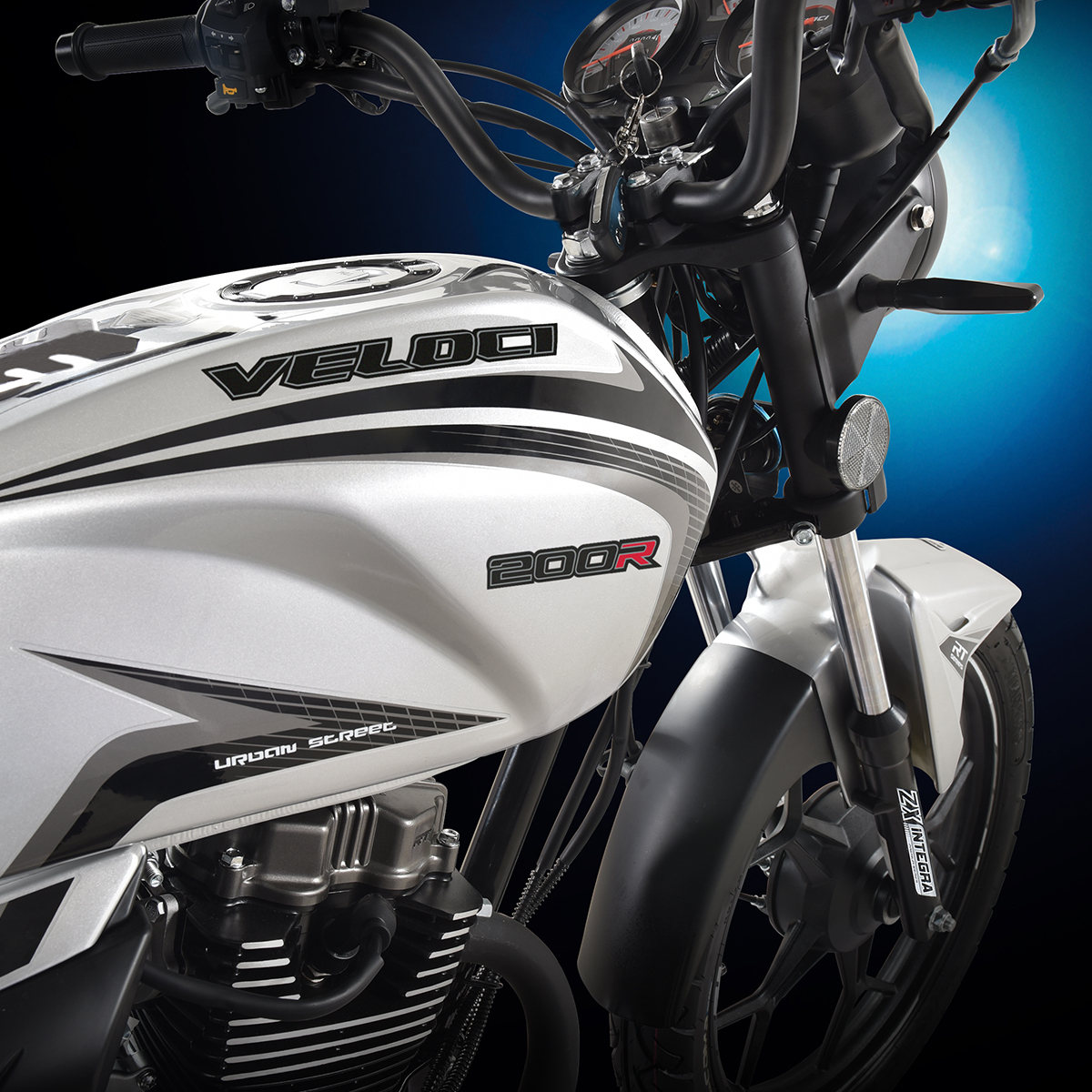Motocicleta Veloci Drako RT 200 CC Gris 2025