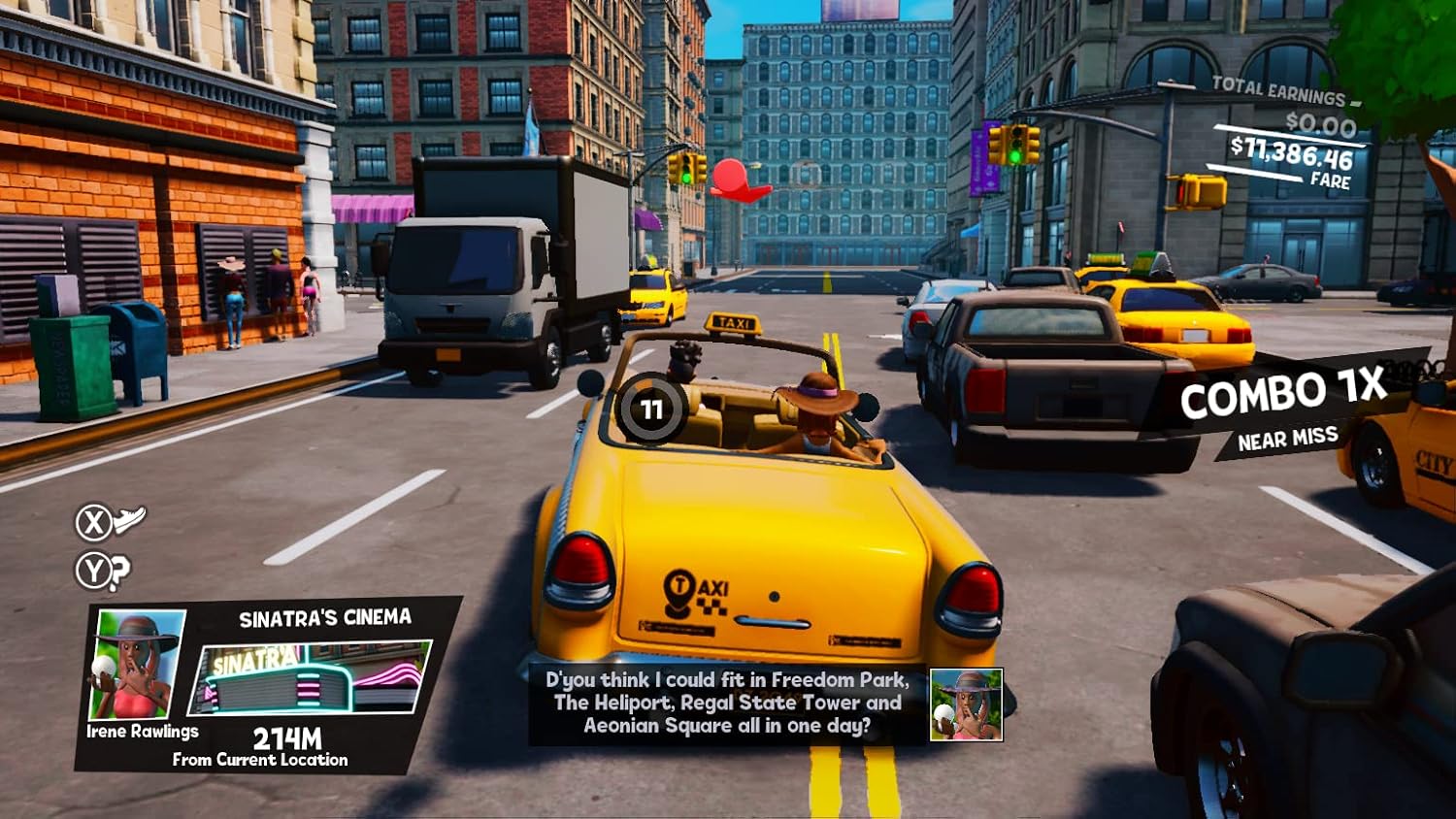 Taxi Chaos nintendo switch 
