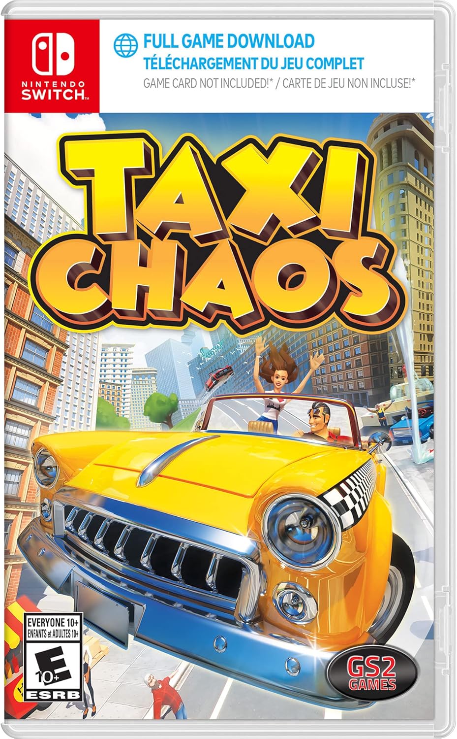 Taxi Chaos nintendo switch 