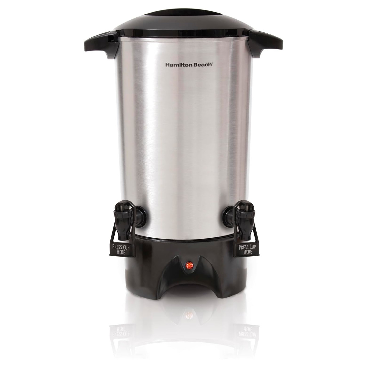 Cafetera Urna Hamilton Beach 45 Tazas Doble Llave Acero Inox