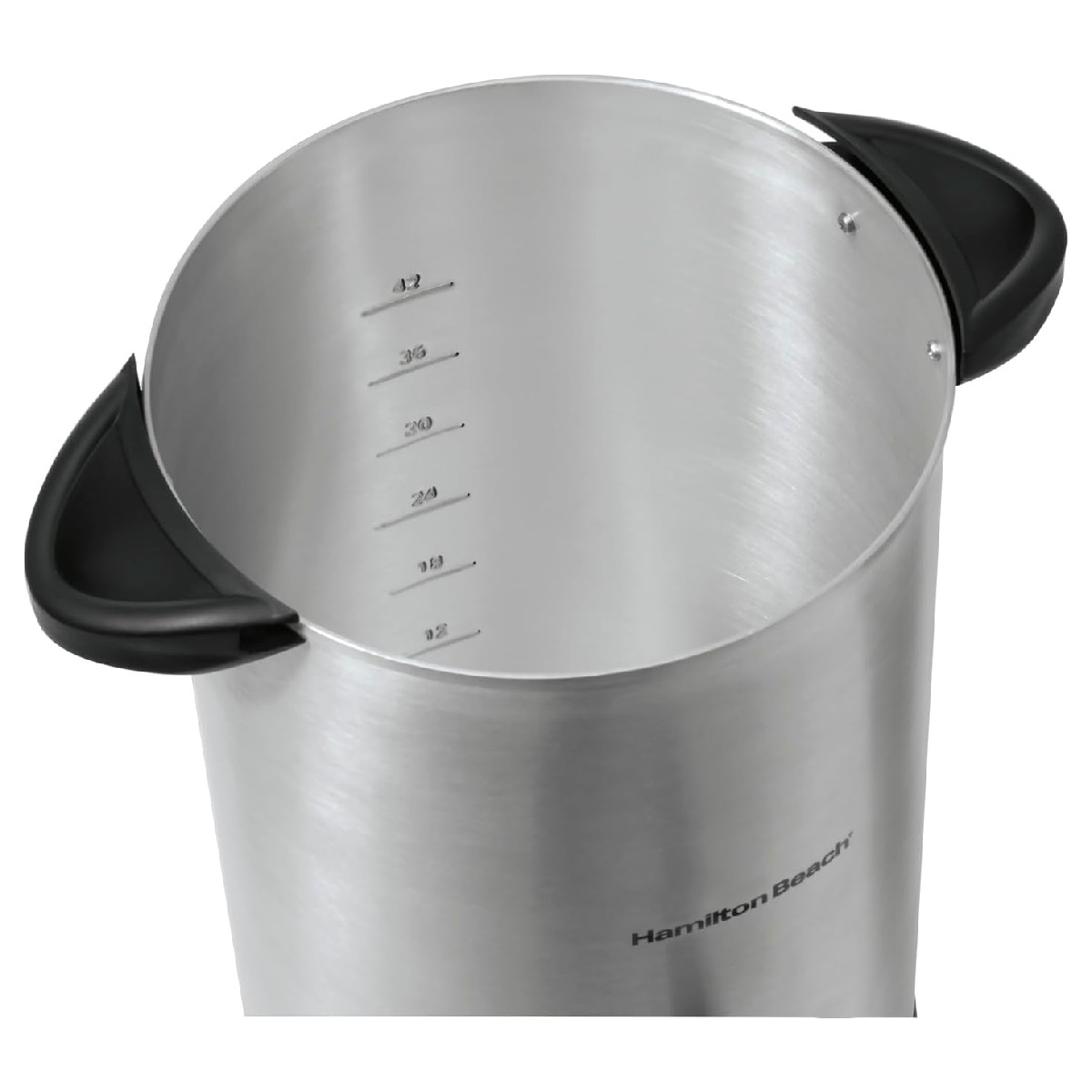 Cafetera Urna Hamilton Beach 45 Tazas Doble Llave Acero Inox