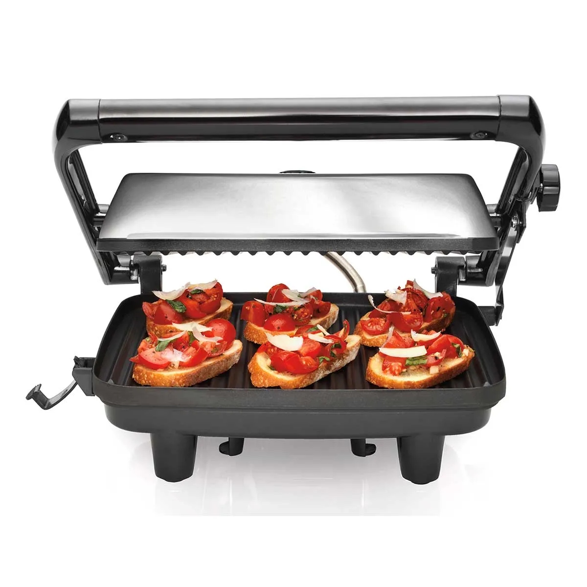 PARRILLA PANINI  HAMILTON BEACH 25460G MAKER ACERO INOX ALBF3