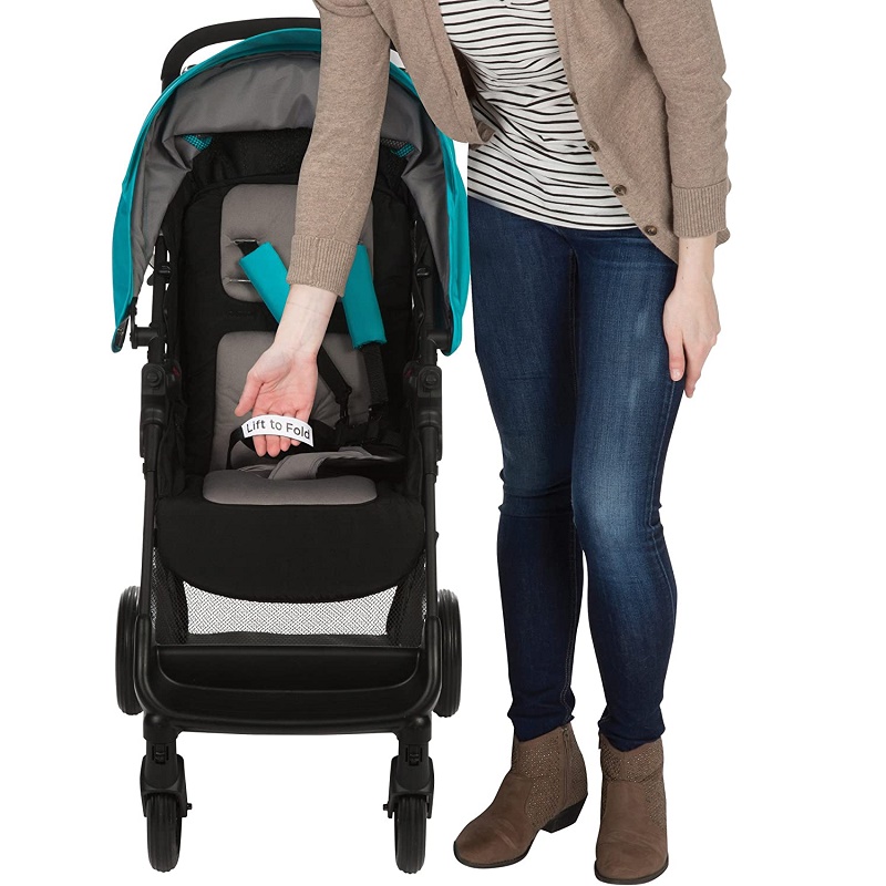 Carriola con portabebe SAFETY1ST SMOOTHRIDE Turquesa