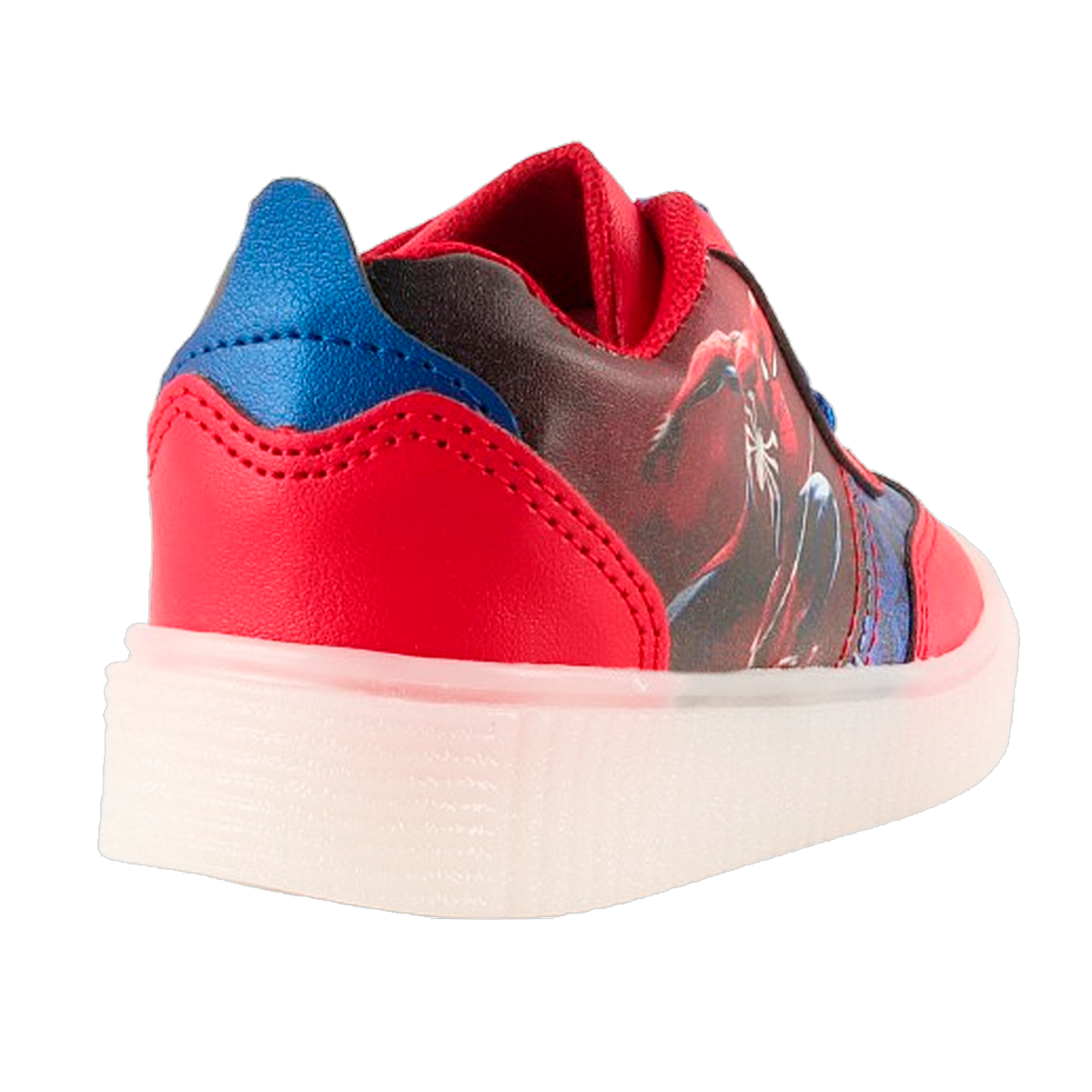 Tenis Niño Hombre Héroe Araña Luces Leds Vengadores 770-RJS