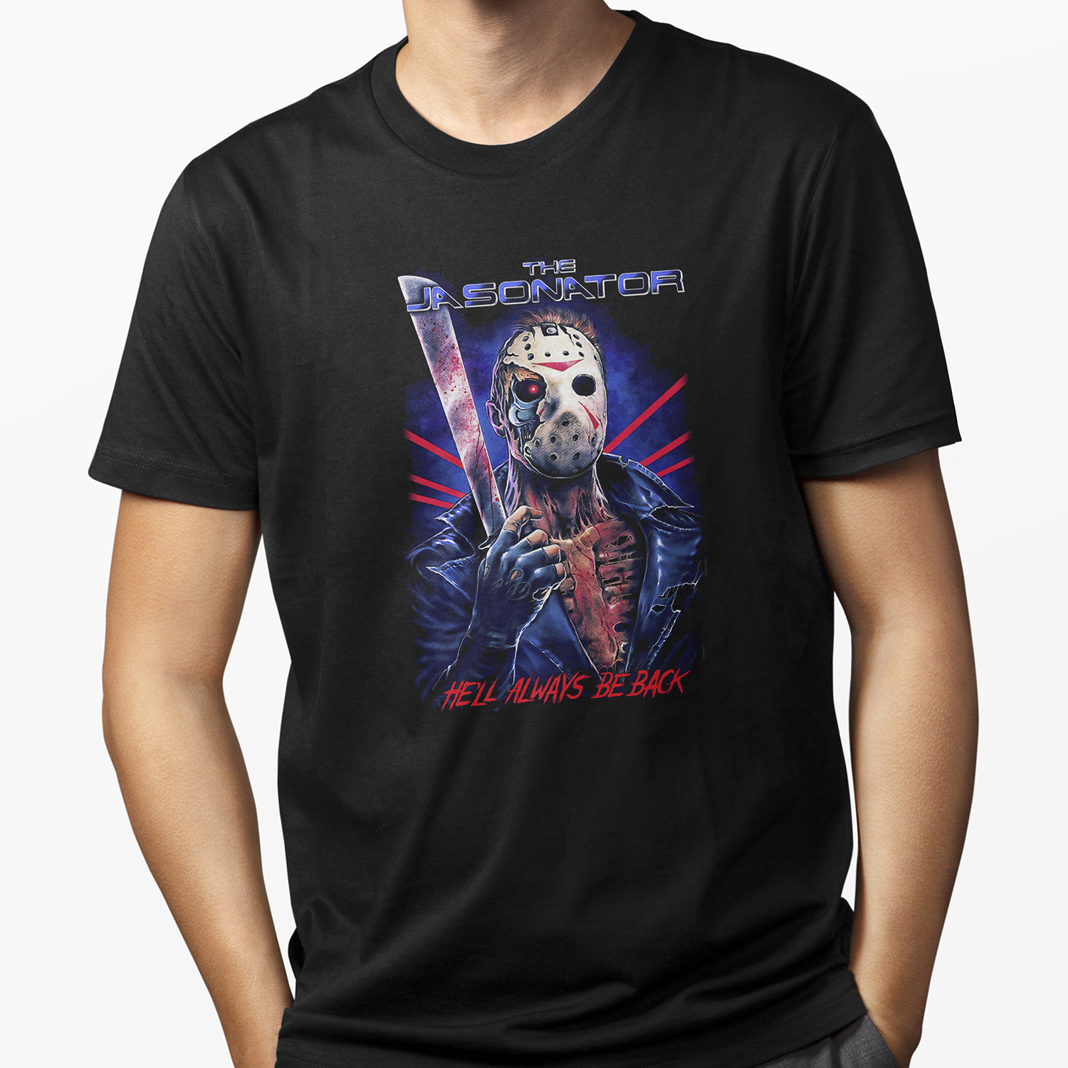 Playera para hombre The Jasonator Terror XOLO