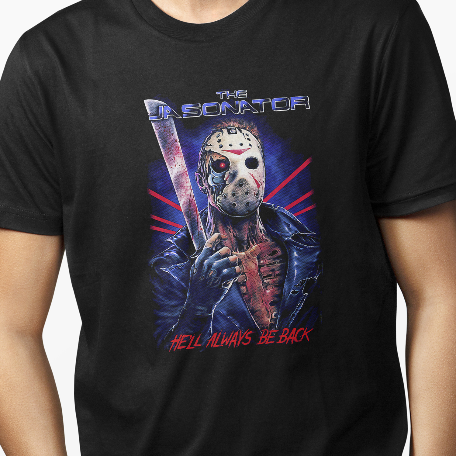 Playera para hombre The Jasonator Terror XOLO