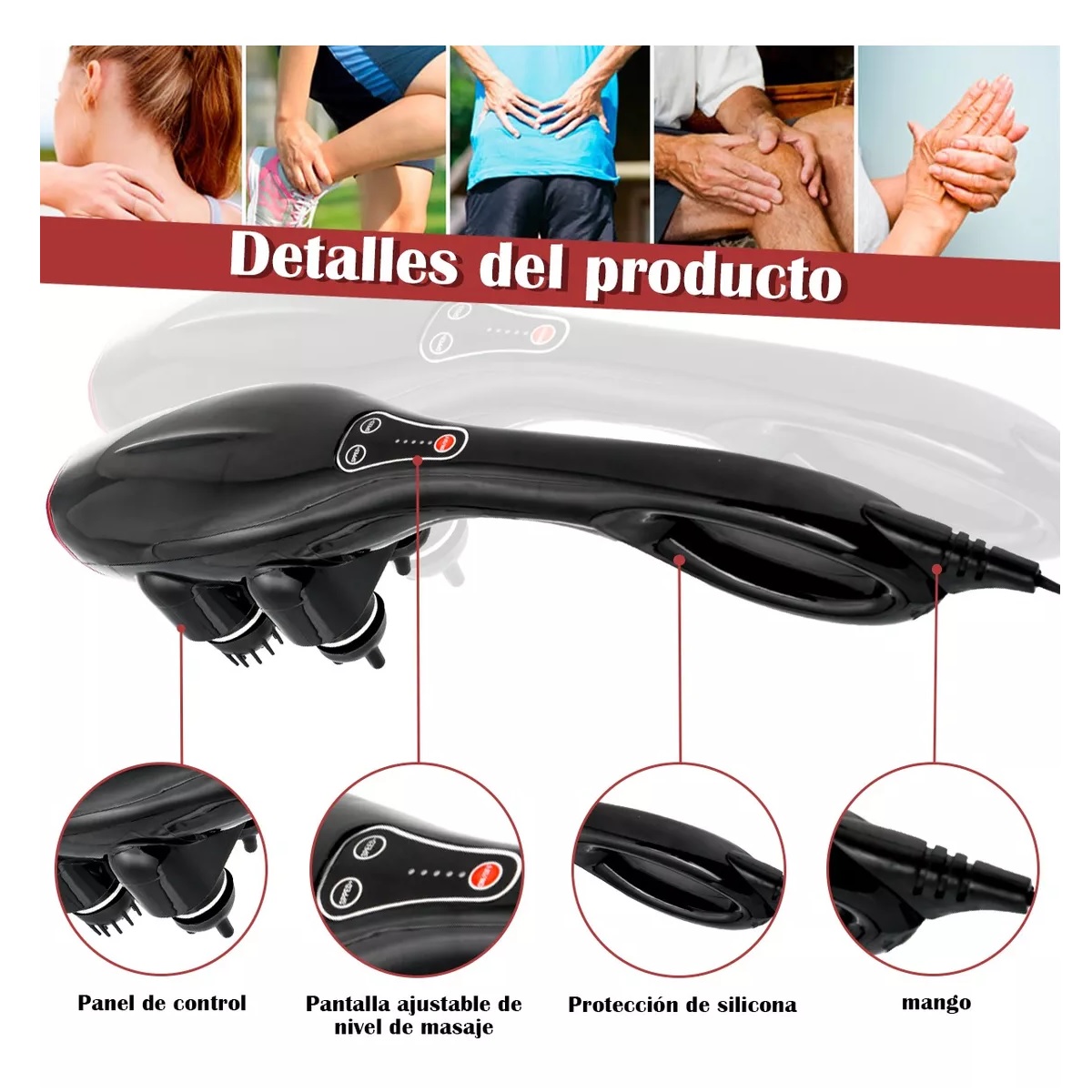 Masajeadores Eléctricos, Pistola De Masaje Maquina De Masaje