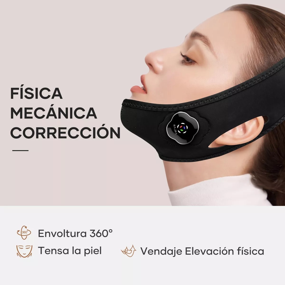 Faja De Electroestimulación Muscular Reductora De Papada