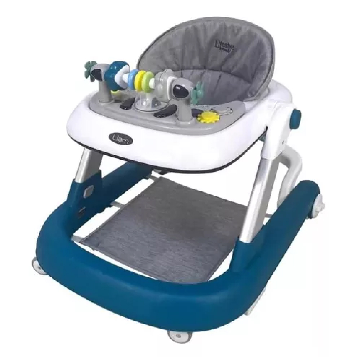 Andadera Infanti Lifestyle Liam 3 en 1 Turquesa