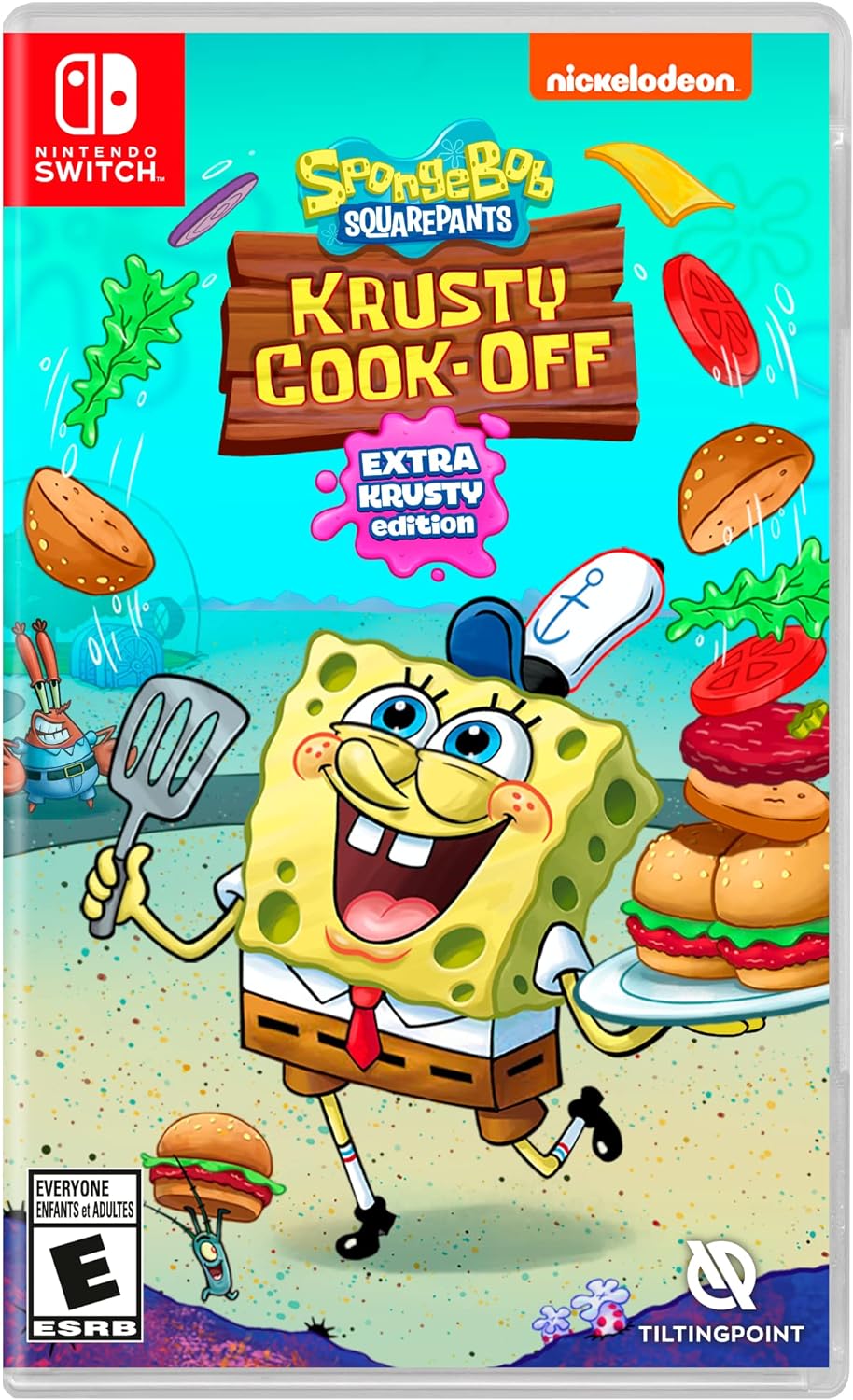SpongeBob Krusty Cook Off Extra Krusty Edition- Nintendo Switch