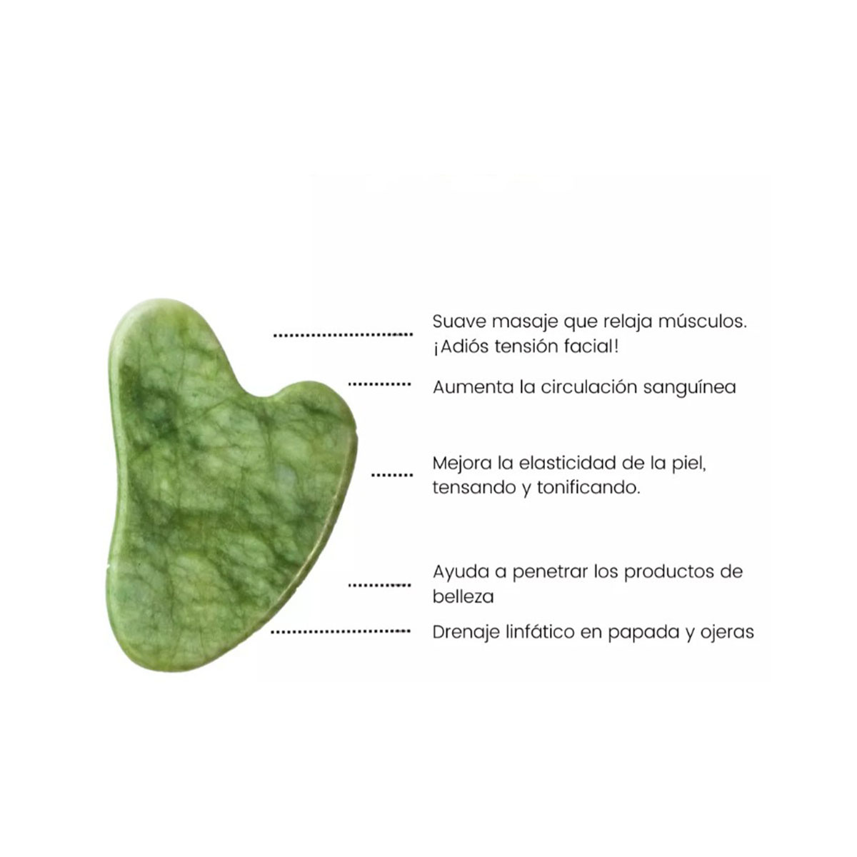 Guasha Facial de Piedra De Jade DM 