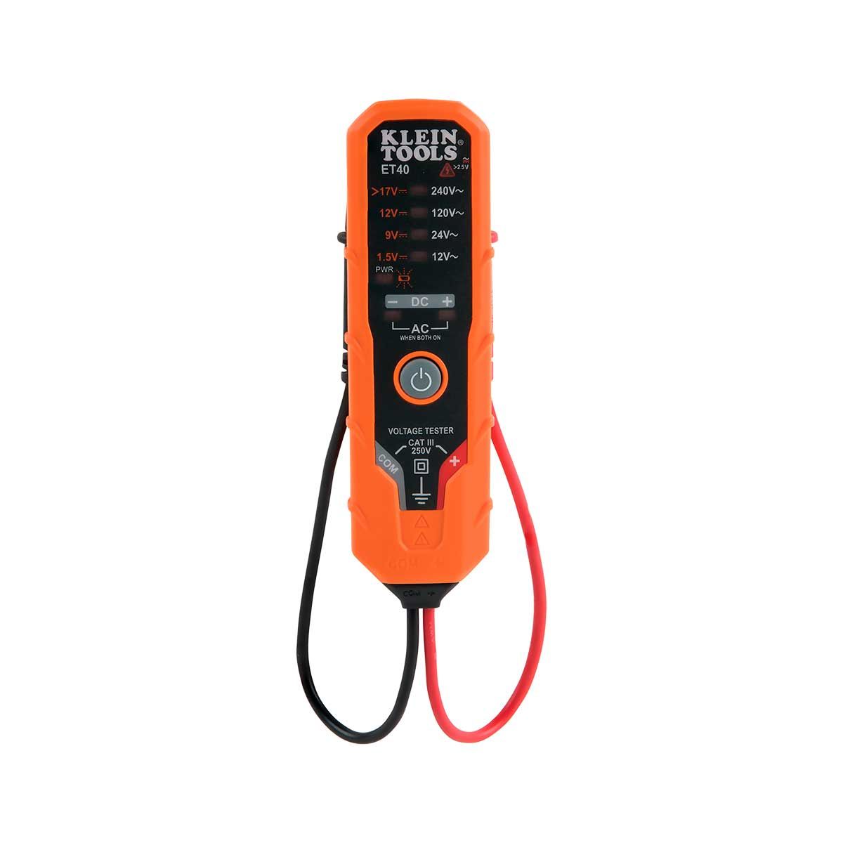 Multímetro de gancho y kit de prueba eléctrica CL120VP Klein Tools