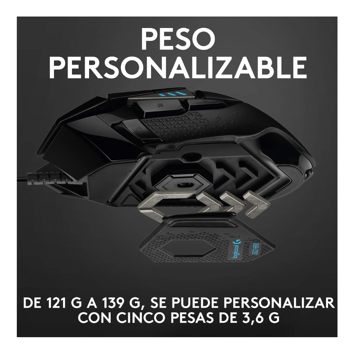 Mouse Gamer LOGITECH  G502 .