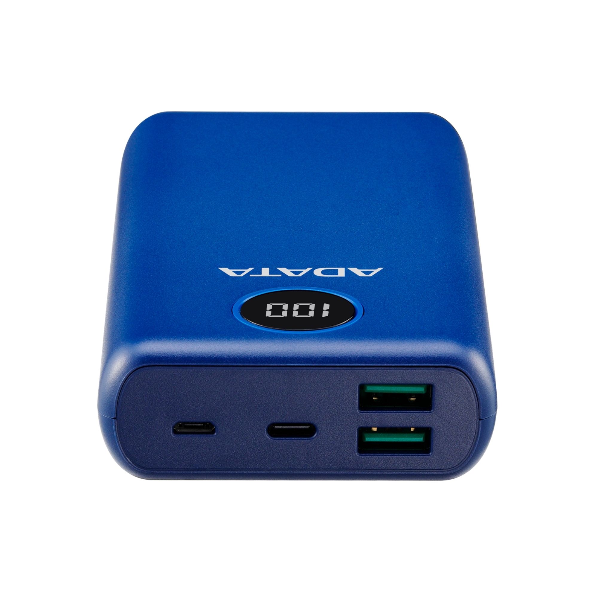 Batería Portátil Adata P20000QCD de 20,000 mAh, USB-A, USB-C, Azul