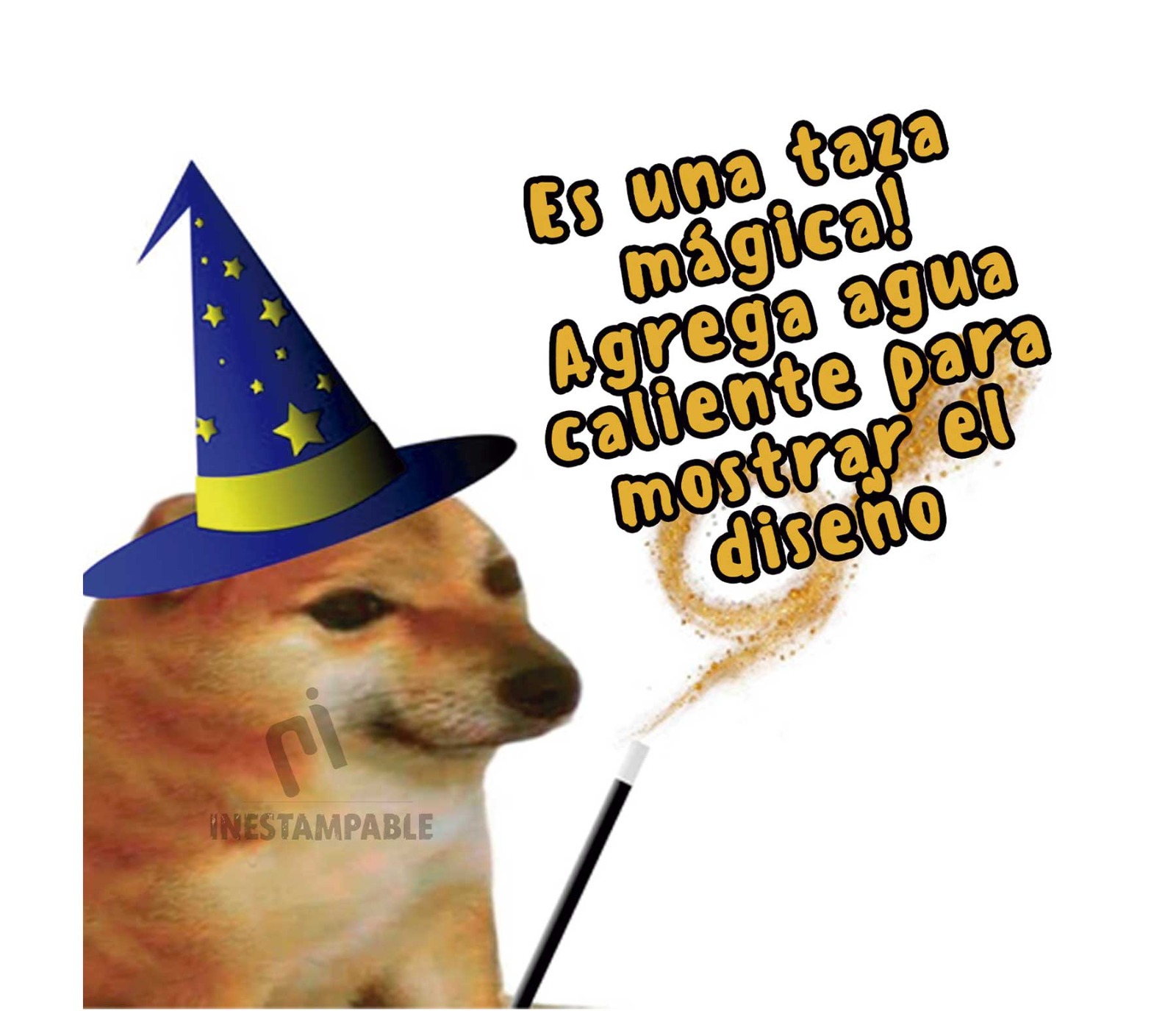 Taza Magica Groserias Fuertes Meme Perrito Primer Grado | Frase Meme divertida | Cambia de color | Para Café o té