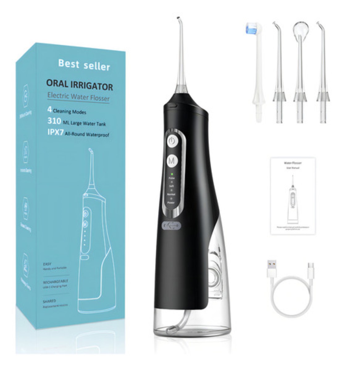 Timbre Inteligente Inalámbrico Con Cámara 1 Transmiso 1 Rec blanco