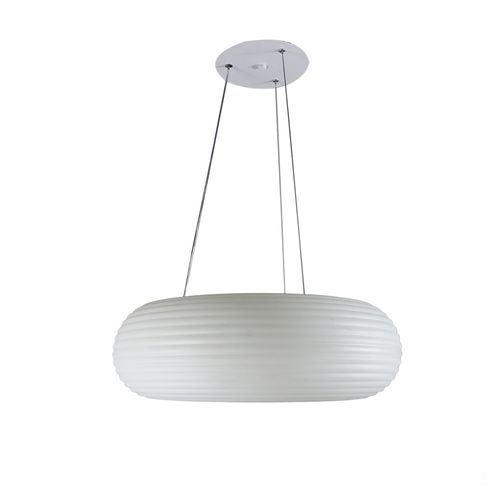 Lámpara De Techo Led 3 Niveles Brillo Cosmos Circular Blanco