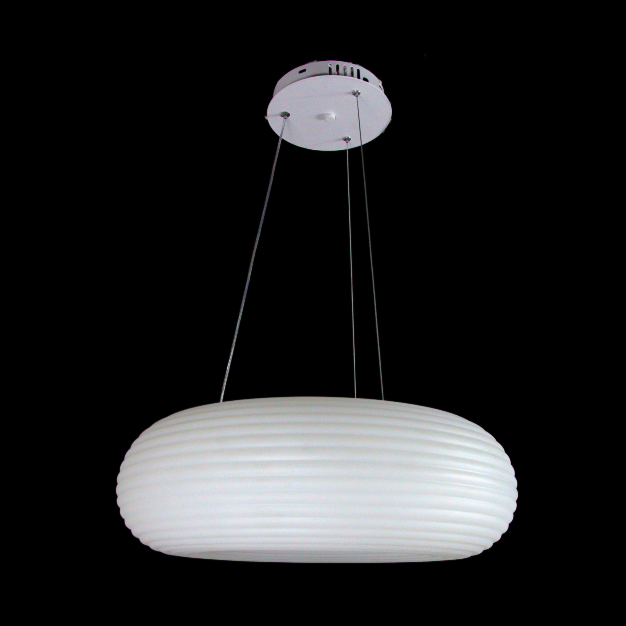 Lámpara De Techo Led 3 Niveles Brillo Cosmos Circular Blanco