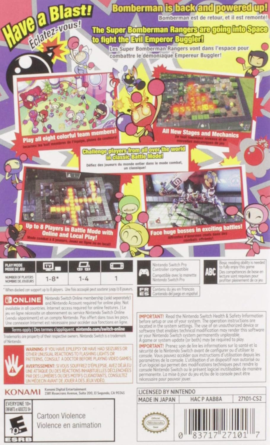 SUPER BOMBERMAN SWITCH