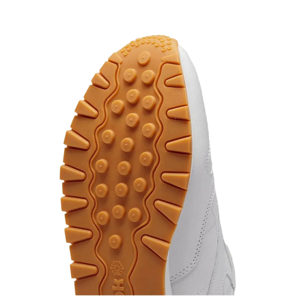 Tenis Reebok Classic Leather Blanco-Cafe para Hombre 100008491