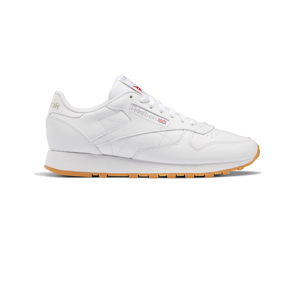 Tenis Reebok Classic Leather Blanco-Cafe para Hombre 100008491