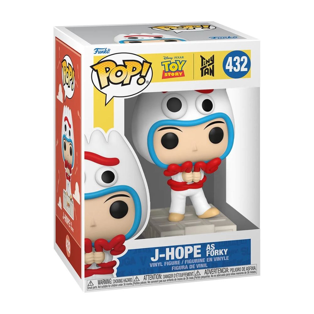 J-Hope as Forky 432 Funko Pop Toy Story x TinyTAN BTS 