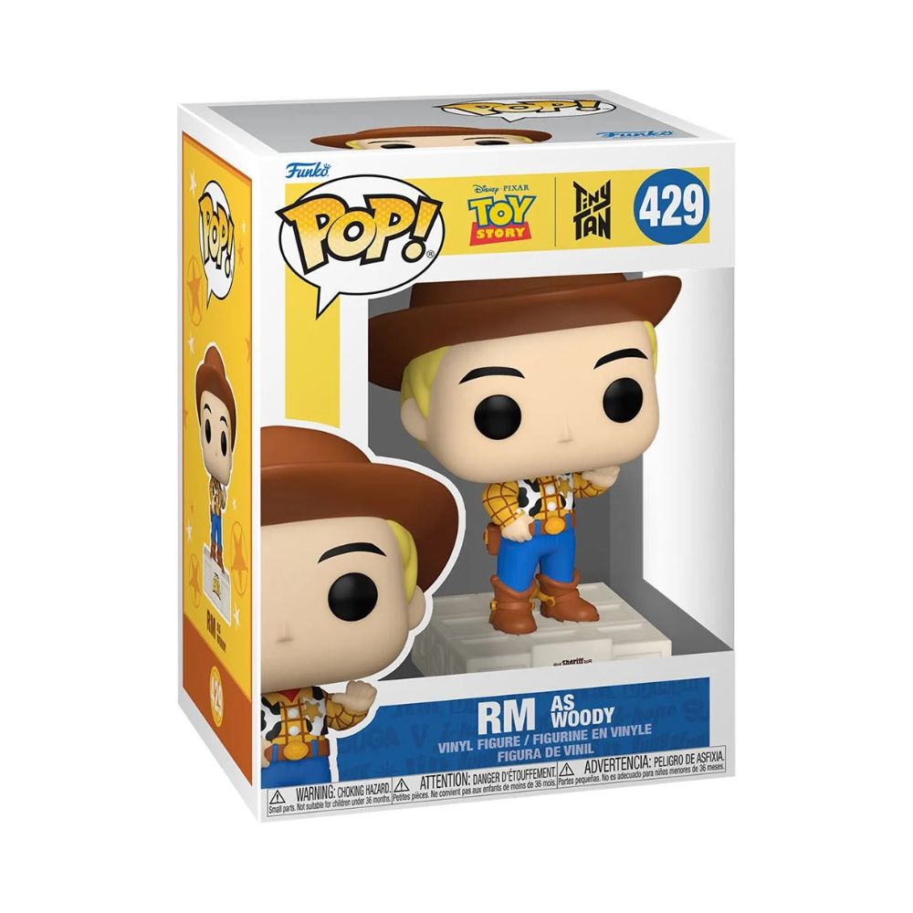 RM as Woody 429 Funko Pop Toy Story x TinyTAN BTS