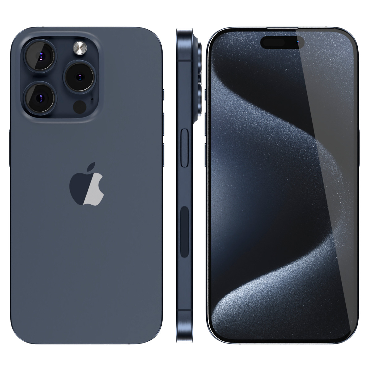 Apple iPhone 15 Pro 128GB Azul Titanio Reacondicionado Grado A Excelente