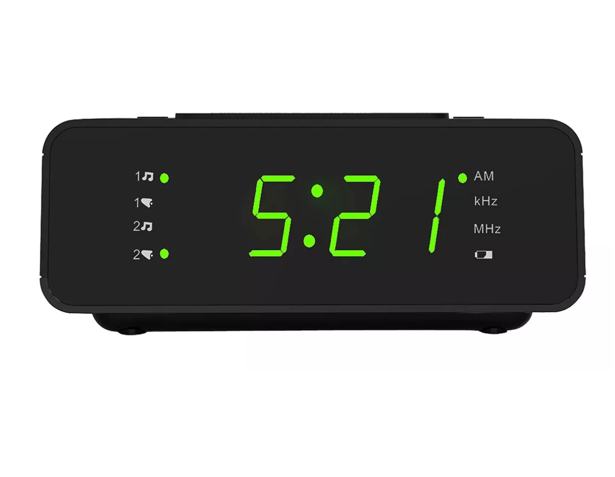Radio Reloj Fm/am Despertador Digital Para El Dormitorio