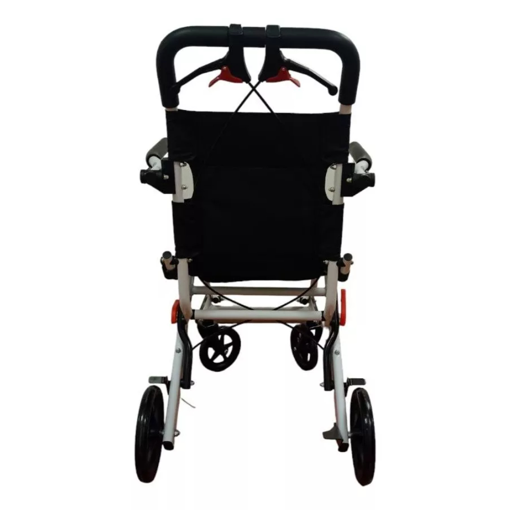 Silla De Ruedas Traslado Plegable Super Lujo Mobicare