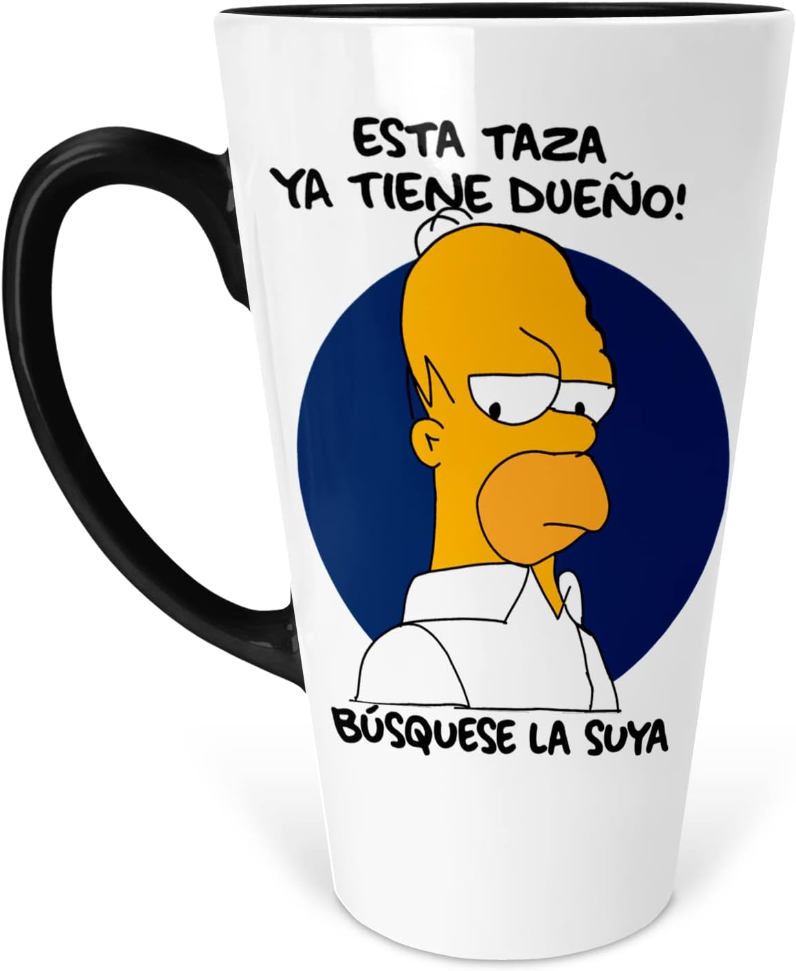  Taza Mágica Conica Homero esta taza ya tiene dueño | 500 ml |Térmica cambia de color | Para café o té