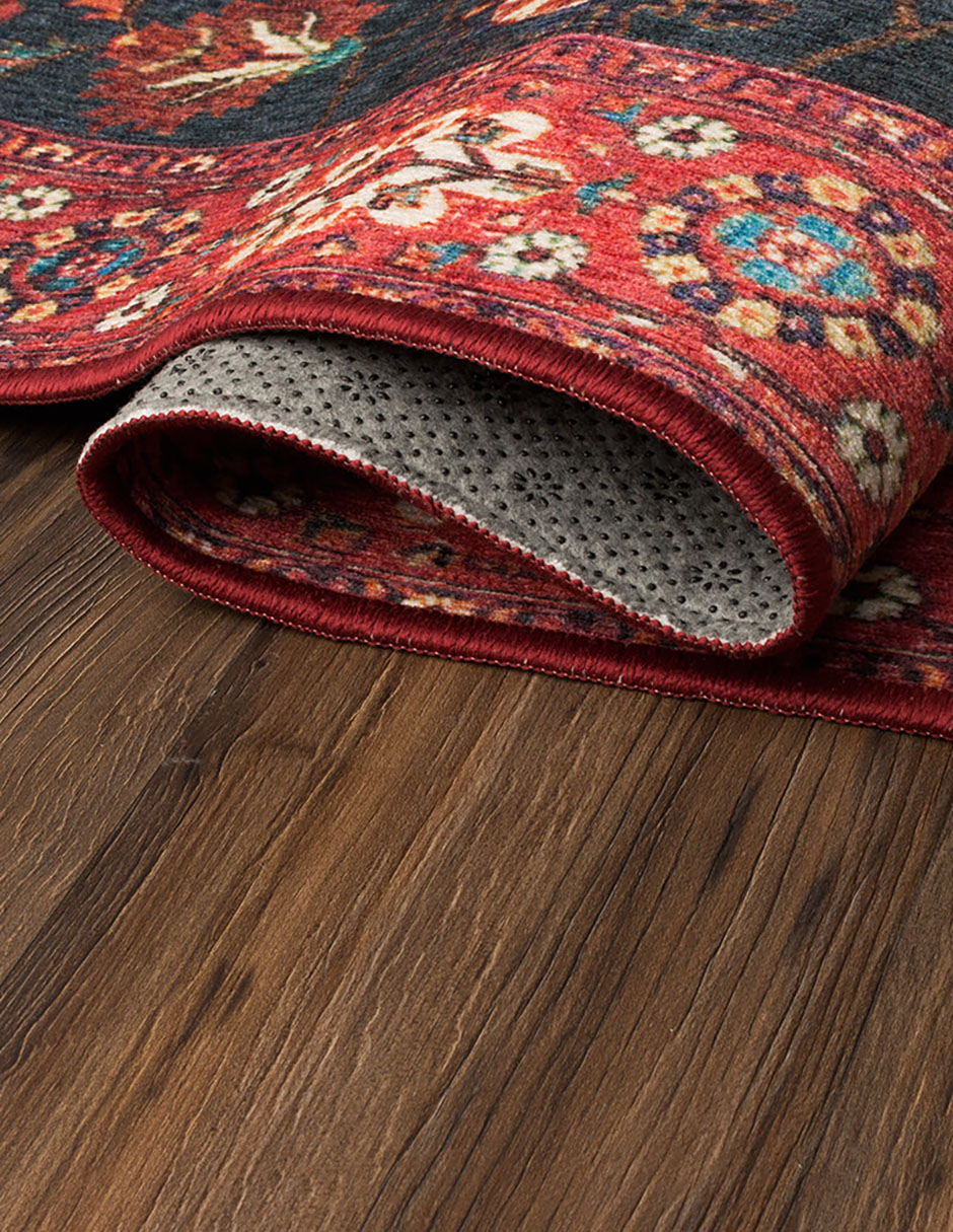 Tapete Decorativo Lavable Ramage Indigo - Fine Art Tj