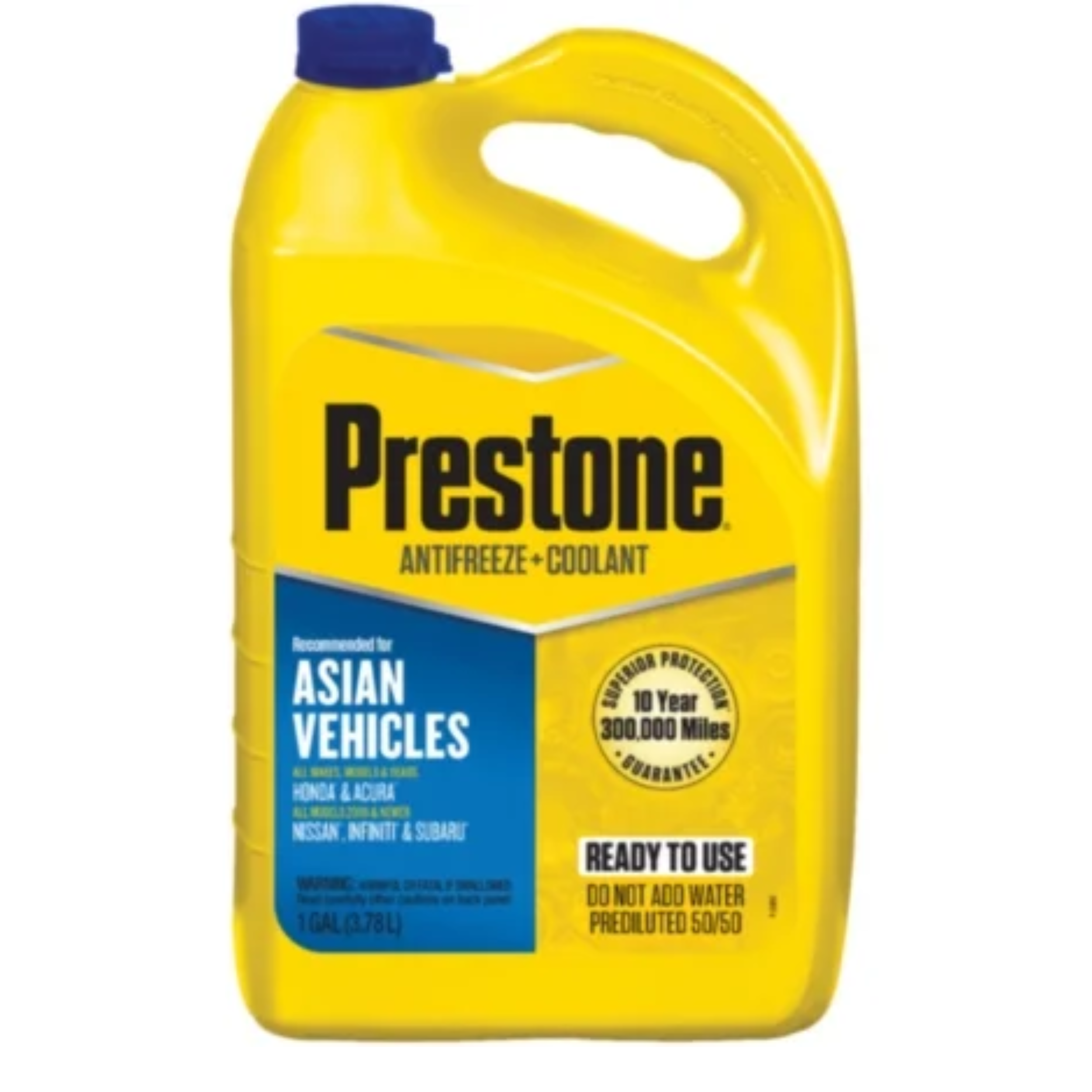 ANTICONGELANTE LISTO P/USAR 50/50 AUTOS ASIATICOS PRESTONE 