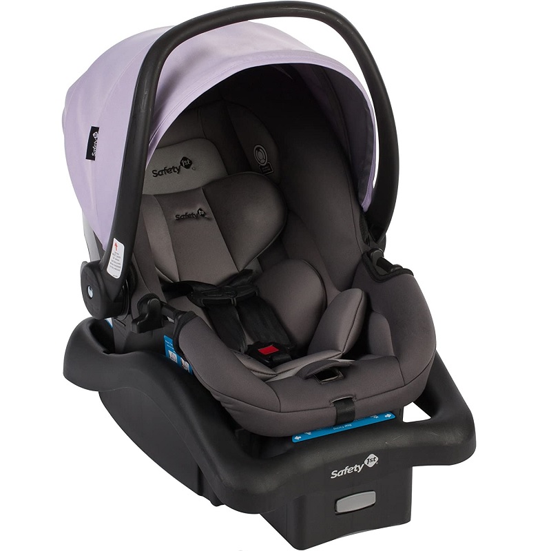 Carriola con portabebe SAFETY1ST SMOOTHRIDE Lila con Base