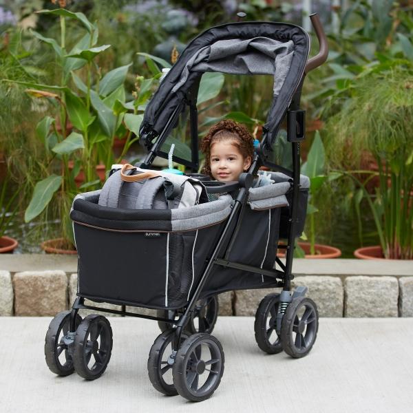 Carrito Vagon Para Niños Summer Infant 3dlite Tacto Piel