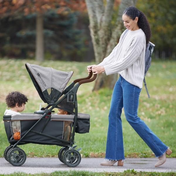 Carrito Vagon Para Niños Summer Infant 3dlite Tacto Piel