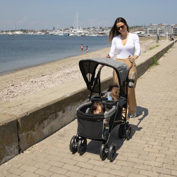 Carrito Vagon Para Niños Summer Infant 3dlite Tacto Piel