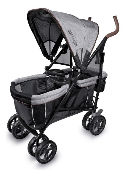 Carrito Vagon Para Niños Summer Infant 3dlite Tacto Piel