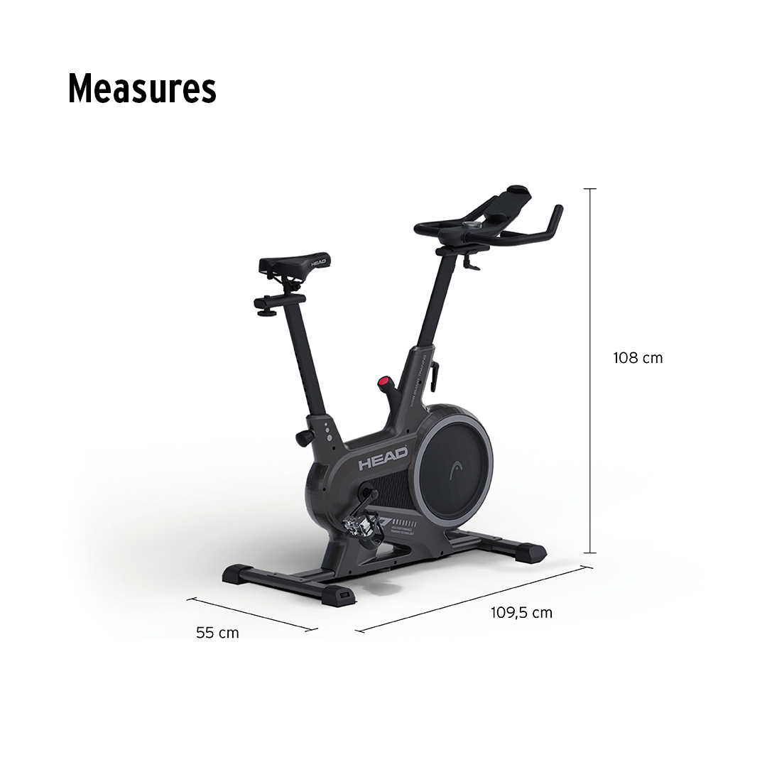 Bicicleta Spinning  Motorizada Head  - H9301P