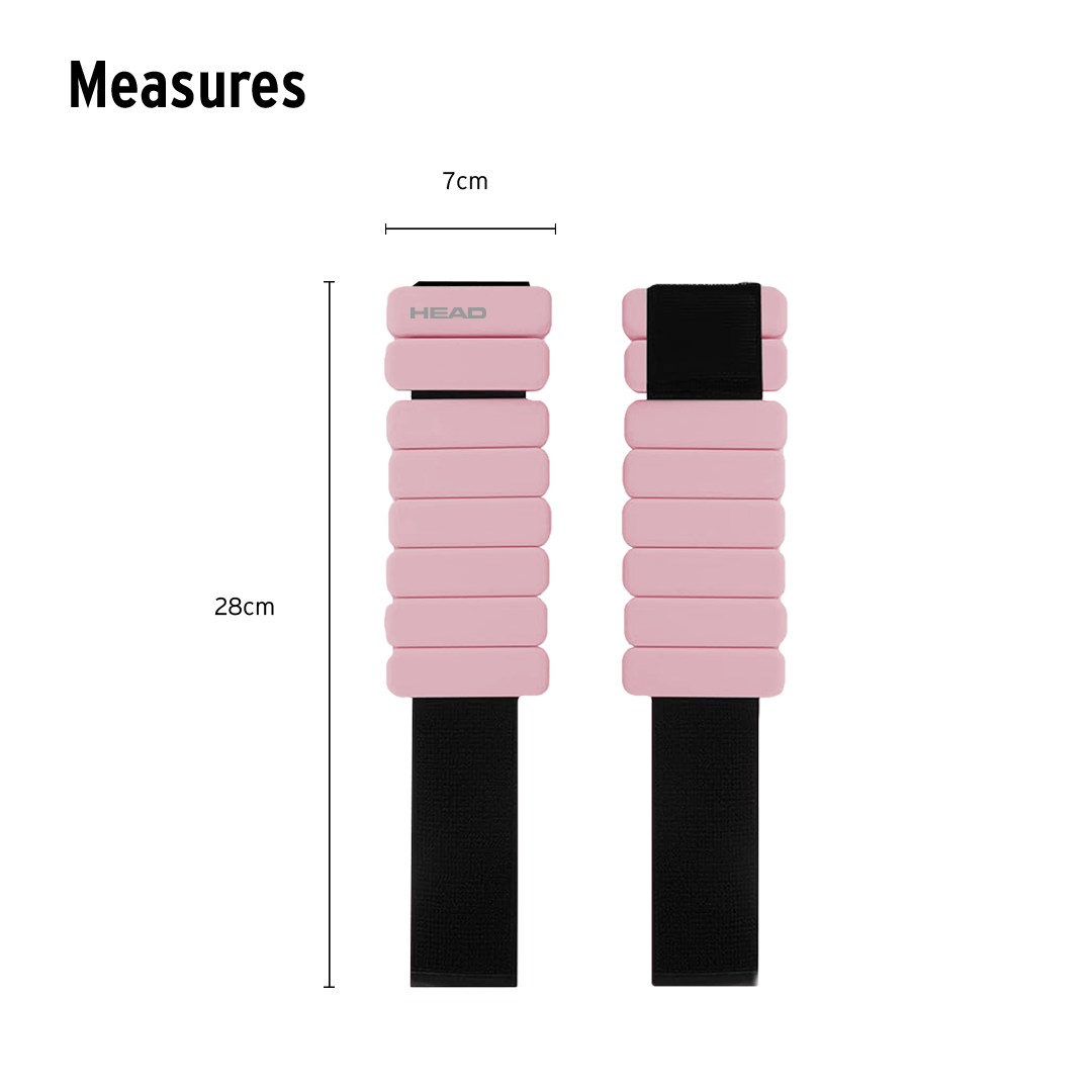 Par De Polainas Ajustables Head 1kg