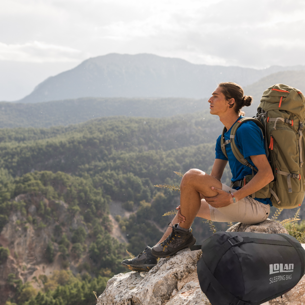 Bolsa Para Dormir Sleeping Bag Térmico Hasta -10°c Lolan