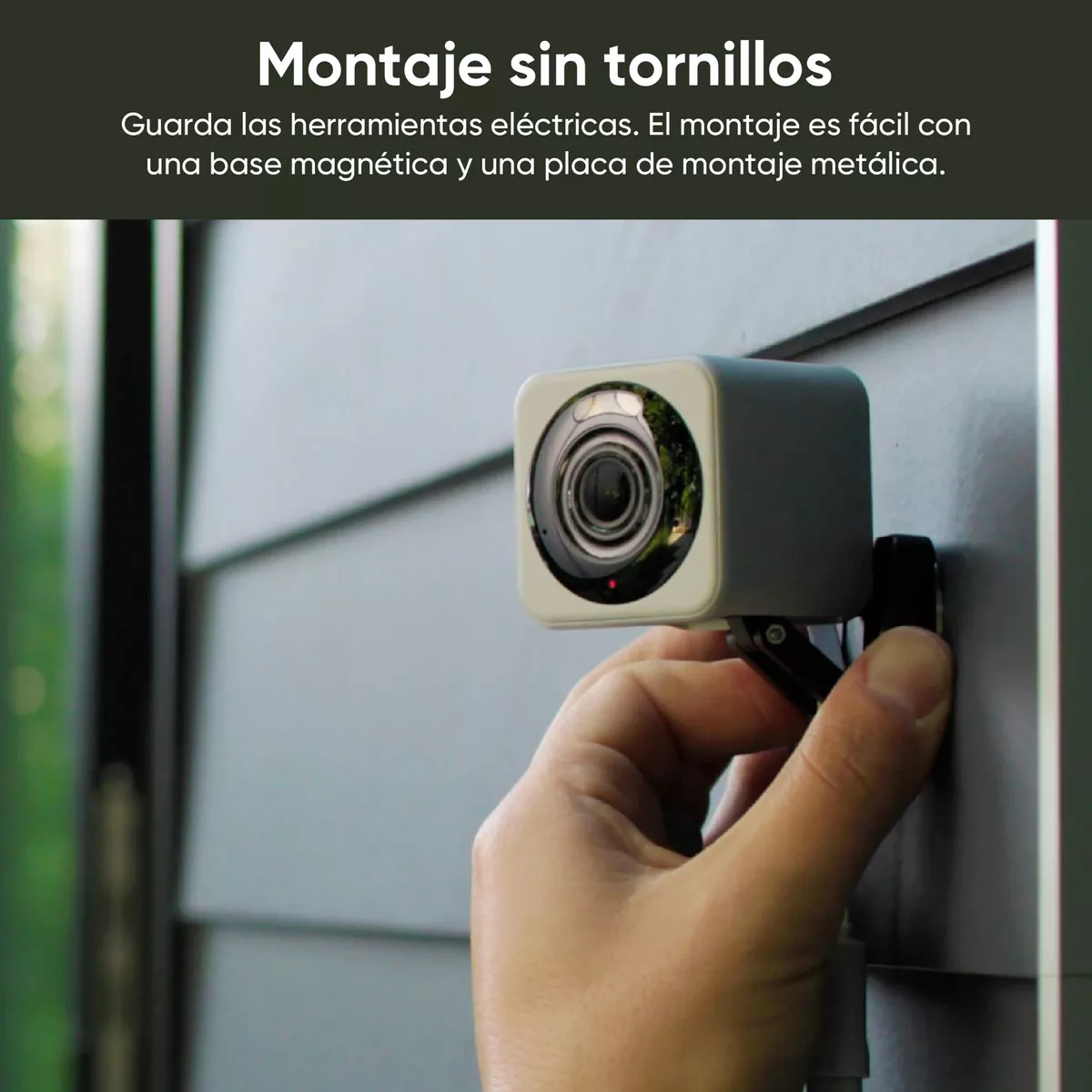 Cámara De Seguridad Doméstica Inteligente Wi-fi Hd 2k Interior Exterio