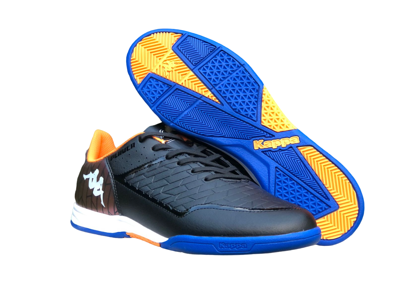 Tenis Kappa Kombat Player IC Fútbol Sala Indoor Negro - Azul