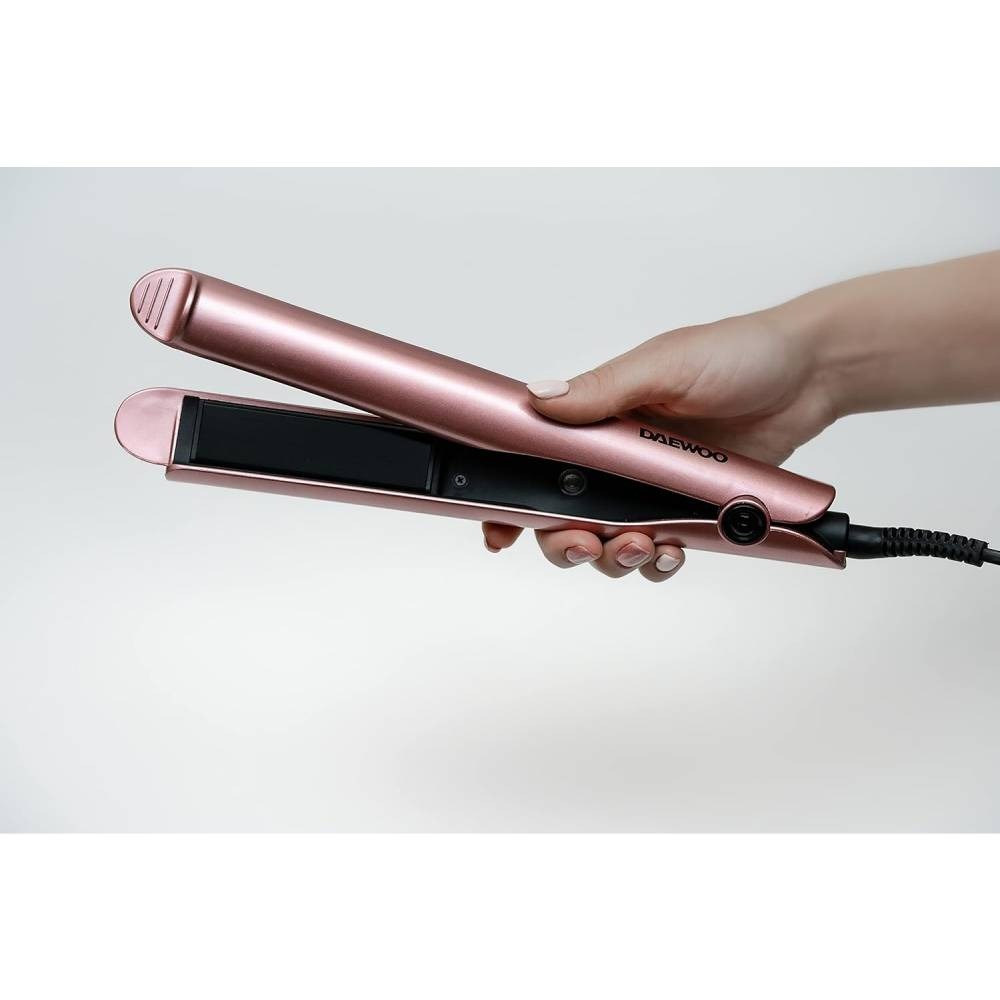 Plancha Alisadora y Rizadora Daewoo DST-3060 45 W Rosa